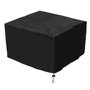 Imagem de Capa para copiadora, impressora, capa protetora à prova de poeira, bolsa de armazenamento, frente preta, traseira prateada, 50 x 40 x 30 cm/55 g