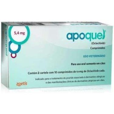 Imagem de Apoquel 5,4 mg para Cachorro 20 Comprimidos - zoetis