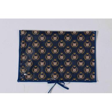 Imagem de Trocador para bebê de Bolsa Estampado Ursinho Realeza Imperial Azul ma