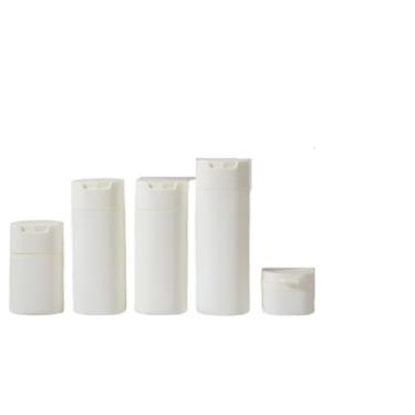 Imagem de Kit Viagem Frascos, Kit 5 Frascos de Viagem Pe para Cosméticos Skincare Shampoo Sabonete Líquido(Branco)