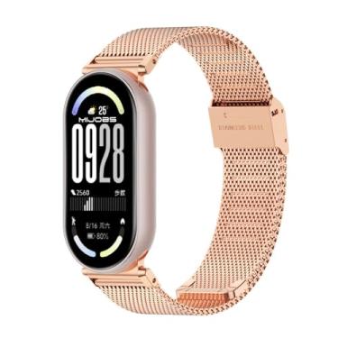 Imagem de MIJOBS Pulseira de substituição respirável para Xiaomi Mi Band 10/9/8 para Mi Fit Band 10 / 9 / 8 para SmartWatch para mulheres e homens