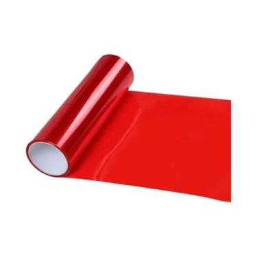 Imagem de Filme Adesivo Preto Para Faróis De Carro PVC Vinil Adesivo Decalque Pa