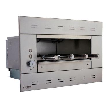 Imagem de Churrasqueira Elétrica Embutir Prime 4 Espetos 127V Painel