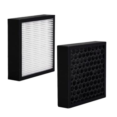Imagem de Filtro HEPA F1715HE5 para purificador de ar Hunter HT1715 | Pacote com 2 HEPA – Capaz de capturar poeira, pelos de animais de estimação e cheiro