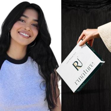 Imagem de Extensões de cabelo em trama RUNATURE Brazilian Straight 12 em 70g