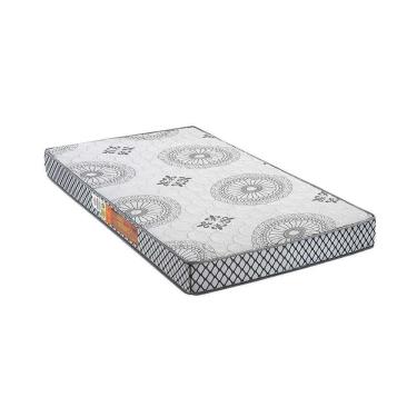 Imagem de Colchão Solteiro Espuma D28 Pérola Grey (88x188x17) - Polar