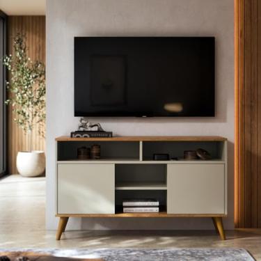 Imagem de Rack Intense para TV até 32" – Compacto e Estiloso para Sua Sala (OFF/FREIJO)