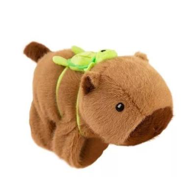 Imagem de Brinquedo Pulseira Capivara  Pulso  Fofa  Pelúcia - Floff, Mochila tar