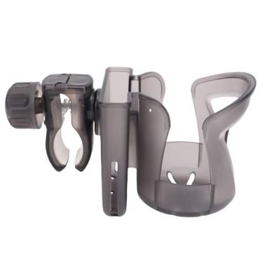 Imagem de Generic Suporte de Copo para Carrinho de bebê, Multifuncional, Suporte para Telefone, Bicicleta, Scooter Elétrica, Estável, 9,5x9,5cm (Castanho Escuro)