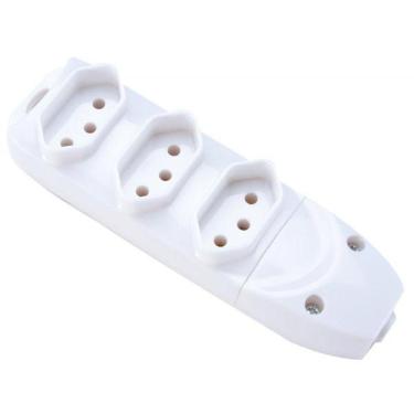 Imagem de Tomada Múltipla 3 Tomadas 2p+t 10 A 250 V Tramontina