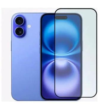 Imagem de Pelicula vidro 3D Proteção Anti Queda para Iphone 16 Plus - Rafinha