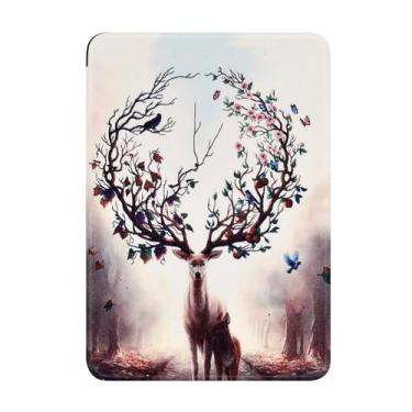 Imagem de Akacy Capa com padrão pintado para o novo Kindle de 6 polegadas (11ª geração - edição 2024/2022), capa protetora leve para Kindle edição 2024/2022 11ª geração e-reader (38)