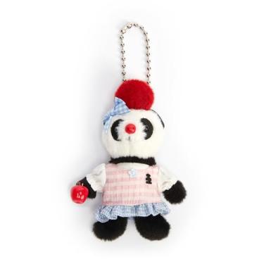Imagem de Tagi. Chaveiro com pingente de urso de bola de pelúcia panda de 12,7 cm com pingente fofo de 12,7 cm, Urso florescendo, 6.5*4*4MM