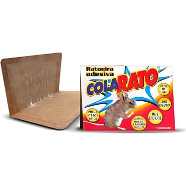 Imagem de Ratoeira Adesiva, Armadilha com Cola para Ratos, Baratas e Insetos, 10 Unidades, Super Cola Pega Tudo