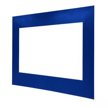 Imagem de Toldo para Area Externa, Cortina Toldo com Visor Lona Impermeável Dupla Face Sacada Portão Quintal(Azul Royal,Altura 200 x Largura 200cm)