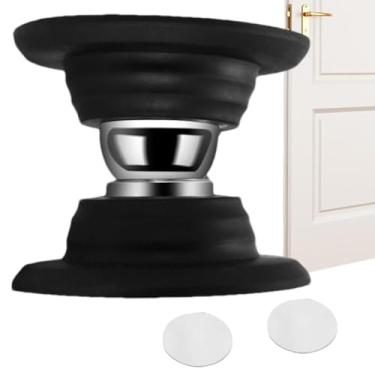 Imagem de Shakven Rolha de porta magnética, Batente de porta magnética | de porta,Rolhas de porta de montagem no piso de parede sem de porta de perfuração para manter a porta aberta