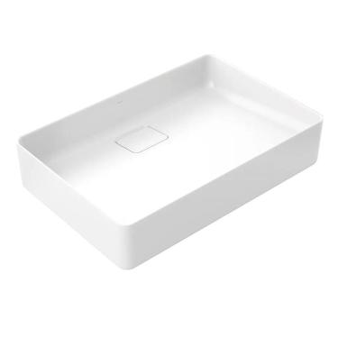 Imagem de Cuba De Apoio Retangular 60x40 Docolflow Branca 12020511026