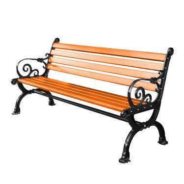 Imagem de TRGCJGH Bancos de parque para exterior, ripas de madeira para 2 pessoas, bancos rústicos de jardim ao ar livre com encosto para varanda (150 cm/59 pol)