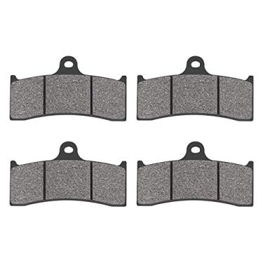 Imagem de Road Passion Substituição de pastilhas de freio dianteiras para HHI - HAWG HALTERS Paquímetro pós-mercado 6 pistão - Todos os tipos/Pinça JAYBRAKE Pós-Mercado J-Four (300-44) (4 pistões) (2 pares)