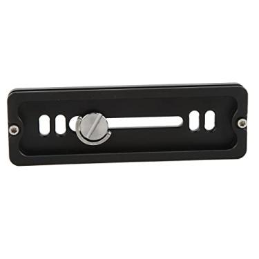 Imagem de Tbest Placa de 120 mm com parafuso de 3/8 polegada D para tripé de câmera padrão Arca, cabeça esférica, liga de alumínio, 12 cm