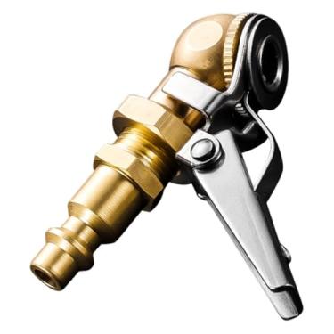 Imagem de Ysyqkn Mandril de Esferas Fechado de 1/4" FNPT, Acessório de Reposição para Manutenção Automotiva, com Conector de Engate Rápido E Clipe.