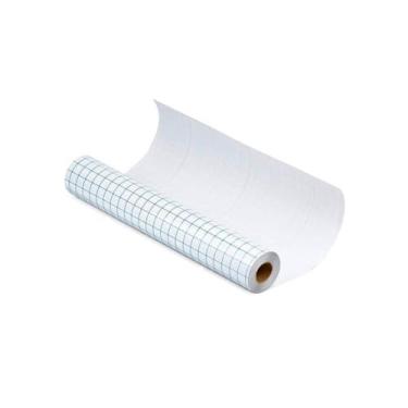 Imagem de Papel Adesivo Transparente Cristal, Rolo 45cm x 25m, Para Revestimento e Decoração