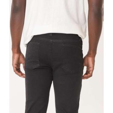 Imagem de Calça Masculina Jeans Skinny Bolsos MR-33532, Jeans preto, 48