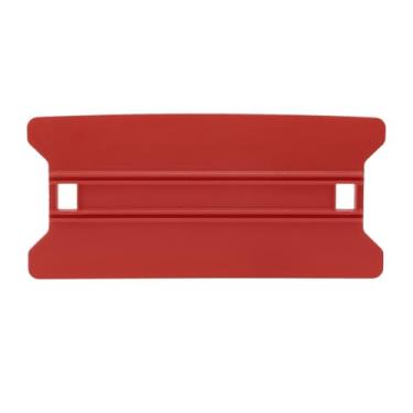 Imagem de VekAuto 1 peça de rodo de carro para filme vermelho 16 cm l ferramenta raspadora multifuncional para lavar, limpar papel de parede de vidro