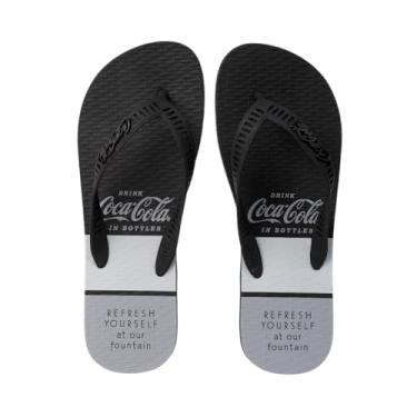 Imagem de Chinelo Coca Cola Fountain Bands Masculino