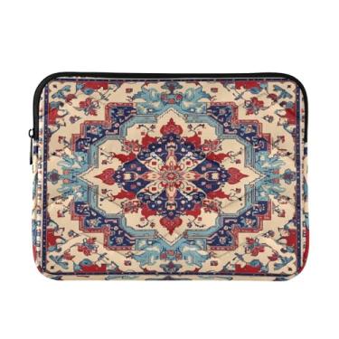 Imagem de Coikll Colorida ornamental (2) bolsa para laptop à prova de choque capa protetora para computador para notebook de 13 a 14 polegadas