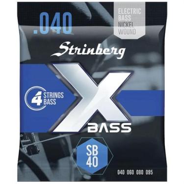 Imagem de Encordoamentos Para Baixo 4 Cordas 040 Strinberg