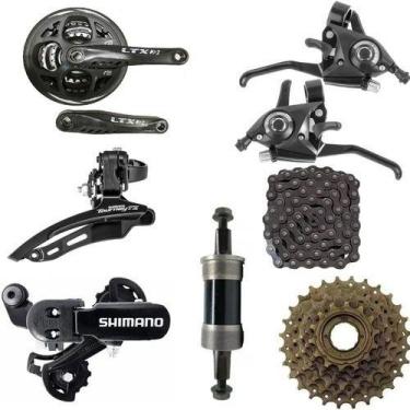 Imagem de Grupo Kit Marcha Bike 26 E 29 21v Mtb Transmissão Shimano