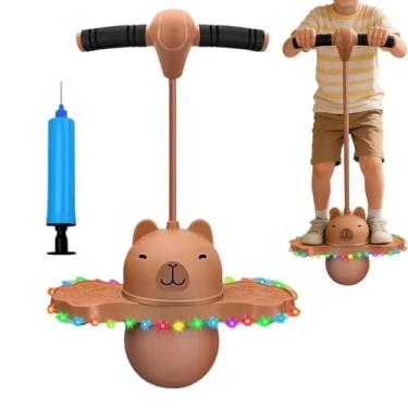 Imagem de Bola De Pular Para Crianças,Com Bomba | Brinquedos de Bola Saltitante ao Ar Livre para Crianças | Para Exercício em Jardim de Infância Escola Primária Casa