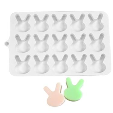Imagem de Forma De Silicone De Coelho - Forma Modeladora - Formas De Fondant Para Páscoa - Para Gelatinas, Bolachas, Chocolate, Artesanato Em Resina, Comida DIY, Gelados E Decoracao De Bolos