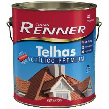 Imagem de Tinta telha renner brilhante cinca claro 3,6l