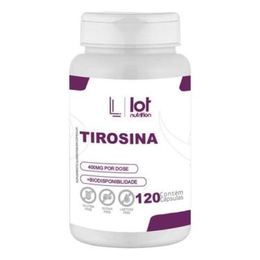 Imagem de Tirosina 400Mg 120 Cápsulas - Lot Nutrition