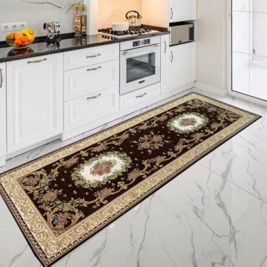 Imagem de 1 Tapete Cozinha Passadeira Antiderrapante 70X180 Tu M01 Mr - Idealiza