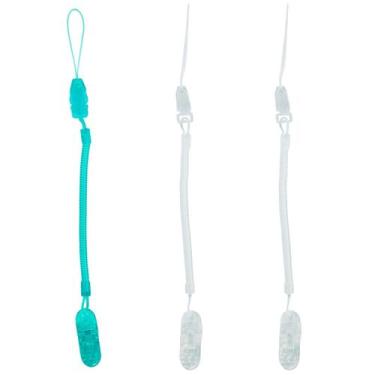 Imagem de Kit 3 Prendedor de Chupeta Mola Pietra Baby Menino Menina Infantil Bic