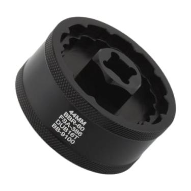 Imagem de KiBcsLic Ferramenta 5 em 1 para remoção do movimento central de bicicletas, chave de movimento central, fácil de instalar, chave de reparo para instalação de, Preto