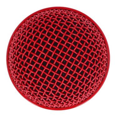 Imagem de Generic Substituição da Cabeça Esférica da Grade do Microfone de Malha para SM58S BETA58A-Cabeça Protetora do Microfone para Cantores Aço Inoxidável Adequado para a Maioria para Artistas de Bares de