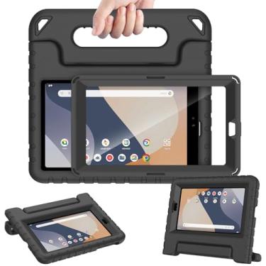 Imagem de AVAWO Capa infantil para tablet Onn 17.8 cm 2024 Gen 4 (modelo 100135924) (4ª geração, 2024), leve e à prova de choque para tablet Walmart Onn 7 (serve apenas para 7 polegadas 2024, 4 gerações), preta
