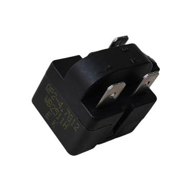 Imagem de TSNUPGOHXW Qp2-4.7G12 Relé De Partida Ptc Para Refrigerador E Freezer 3 Pinos Compatível Com Maytag, Frigidaire, Magic Chef, Danby