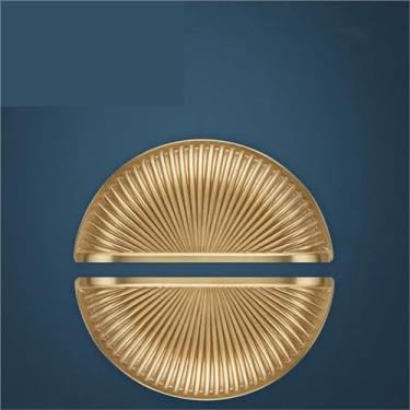 Imagem de Puxadores e puxadores de gaveta de liga de zinco em forma de concha para móveis 1 peça (SG-76 mm)