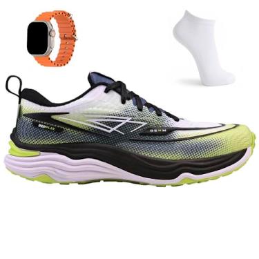 Imagem de Kit Tenis Masculino Esportivo Adulto Treino Academia Caminhada Repplay (Branco, BR, Adulto, Numérico, 44)