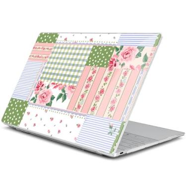 Imagem de Batianda Capa para laptop Dell XPS 13 Copilot+ PC tela de 34.0 cm 2025 2024 número do modelo 9345/9350, capa rígida ultrafina, leve e resistente a arranhões com proteção profissional, moldura floral