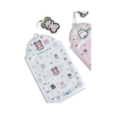 Imagem de Porta-Cartão De Cachorro Fofo De 3 Polegadas Para Armazenamento De ID,