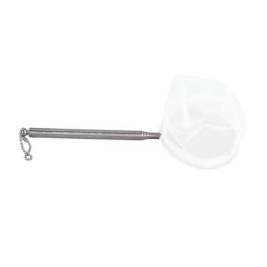 Imagem de Luqeeg Rede Telescópica de Peixes de Aquário de Malha Fina Com Alça de Aço Inoxidável para Limpeza e Transferência de Tanques de Peixes, Rede de Pequena Durável para Ornamentais - 1 X Telescópica de