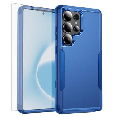 Imagem de Asuwish Capa de celular para Samsung Galaxy S25 Ultra 5G com protetor de tela e carregamento sem fio três camadas Defender suporte rígido resistente S25Ultra 25S S 25 25Ultra 6.9 2025 feminino