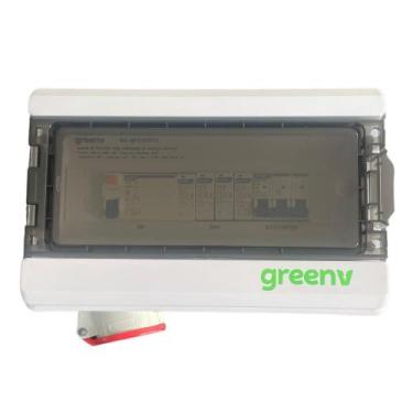 Imagem de Quadro de Proteção 380V 11KW com Tomada Industrial 5P GreenV - Alta Pe
