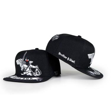 Imagem de Boné Brothas And Cash Snapback aba reta Anjo BRO-274-Masculino